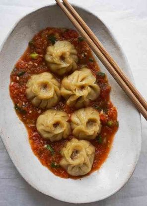 Picture of Red Souce Momos